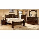 BURLEIGH 4 PC SETS (QUEEN BED + DRESSER + MIRROR + NIGHT STAND)